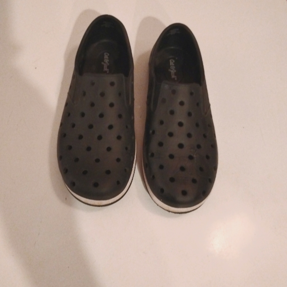 Cat & Jack TM Black Water Shoes Slip-On Style 2